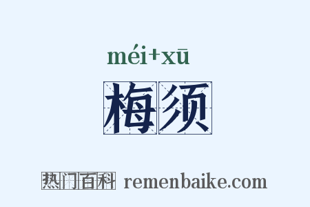 梅须是什么意思的图片